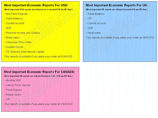 Important Economic Reports